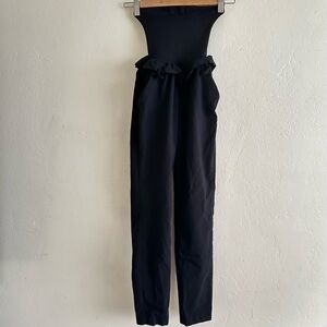 Motherhood Maternity Bounceback Postnatal Stretchy Black Pants Size Small